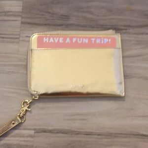 Brand New Gold Wristlet
